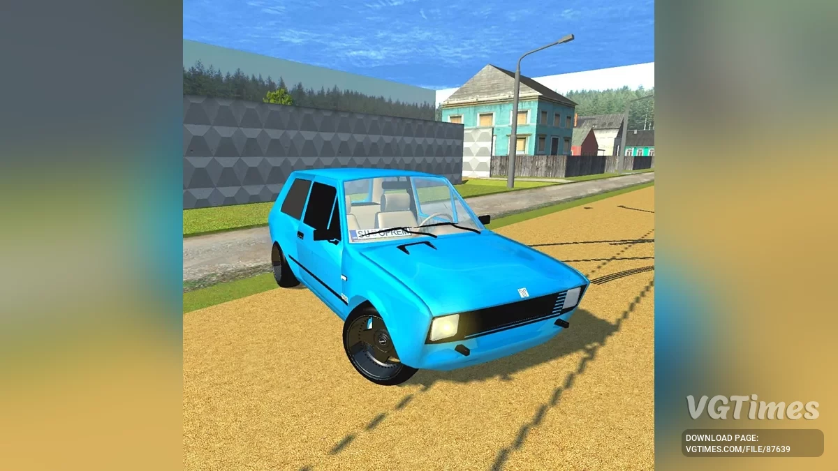 Simple Car Crash Physics Sim — YUGO 45