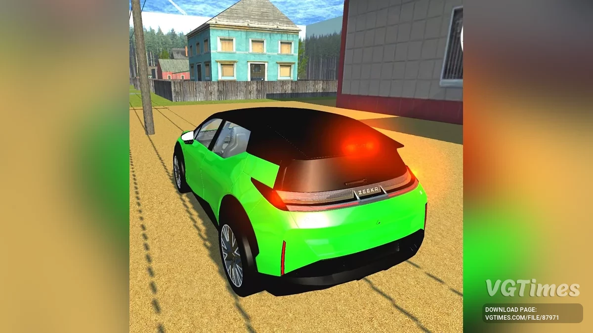 Simple Car Crash Physics Sim — ZEEKR X