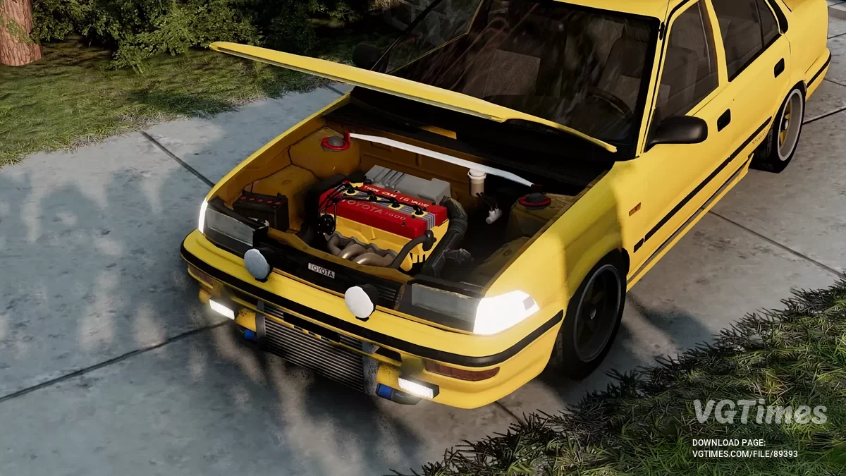 BeamNG.drive — 1988 Toyota Corolla AE92 (0.37.x)