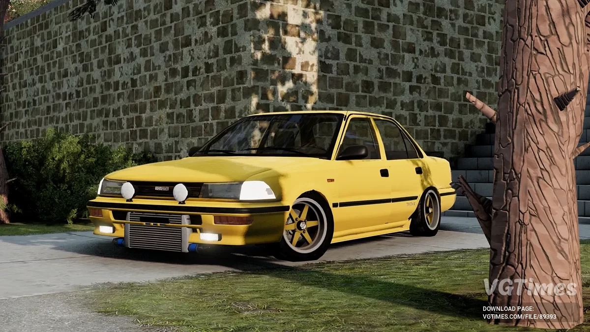 BeamNG.drive — 1988 Toyota Corolla AE92 (0.37.x)