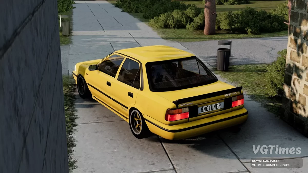 BeamNG.drive — 1988 Toyota Corolla AE92 (0.37.x)