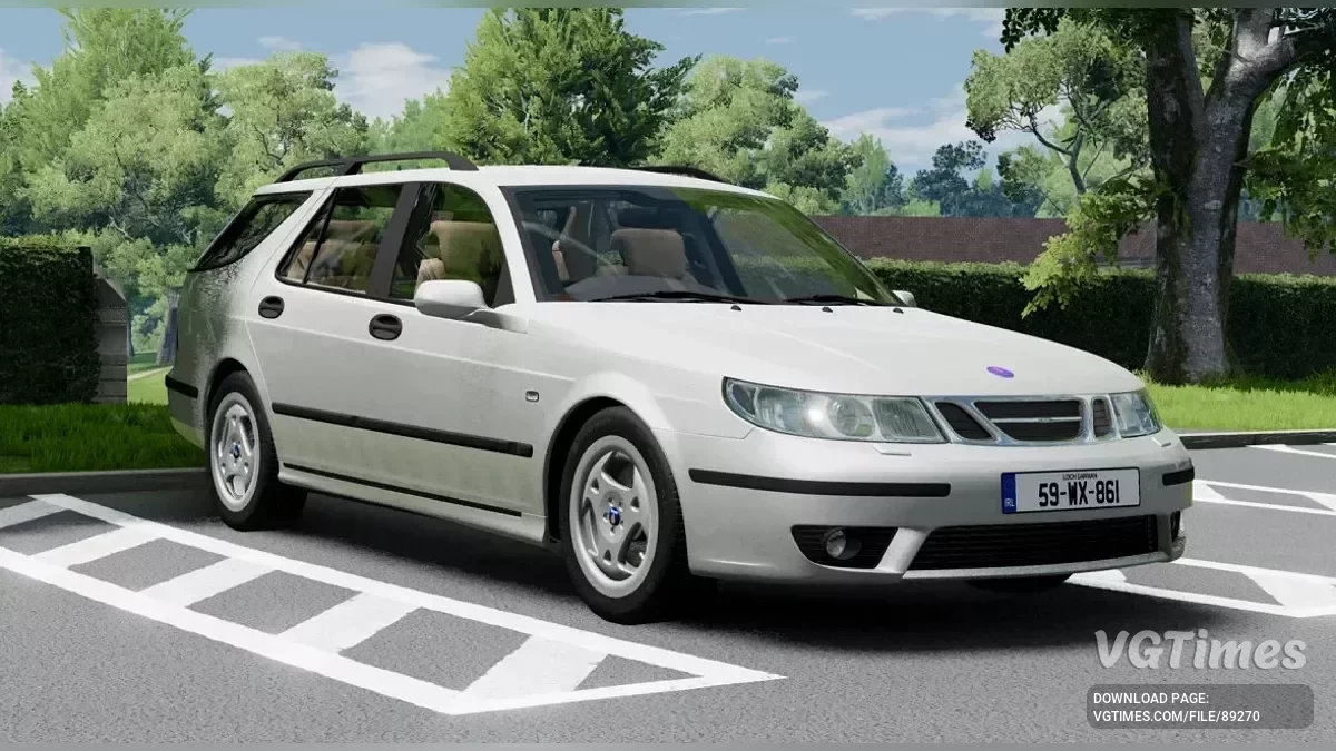BeamNG.drive — 2001-2005 Saab 9-5 Sport Combi v4.50 (0.37.x)