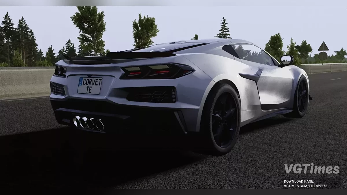 BeamNG.drive — 2020 Chevrolet Corvette Z06 v4.30 (0.37.x)