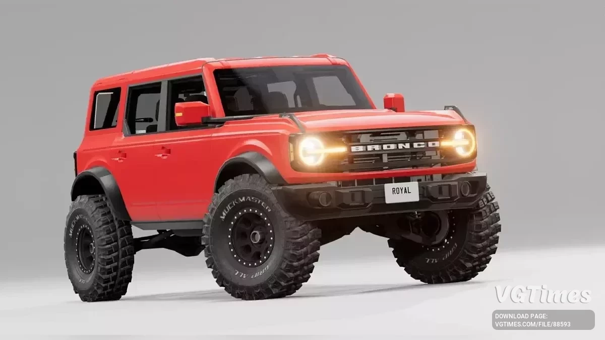 BeamNG.drive — 2023 Ford Bronco WildTrak update (0.37.x)