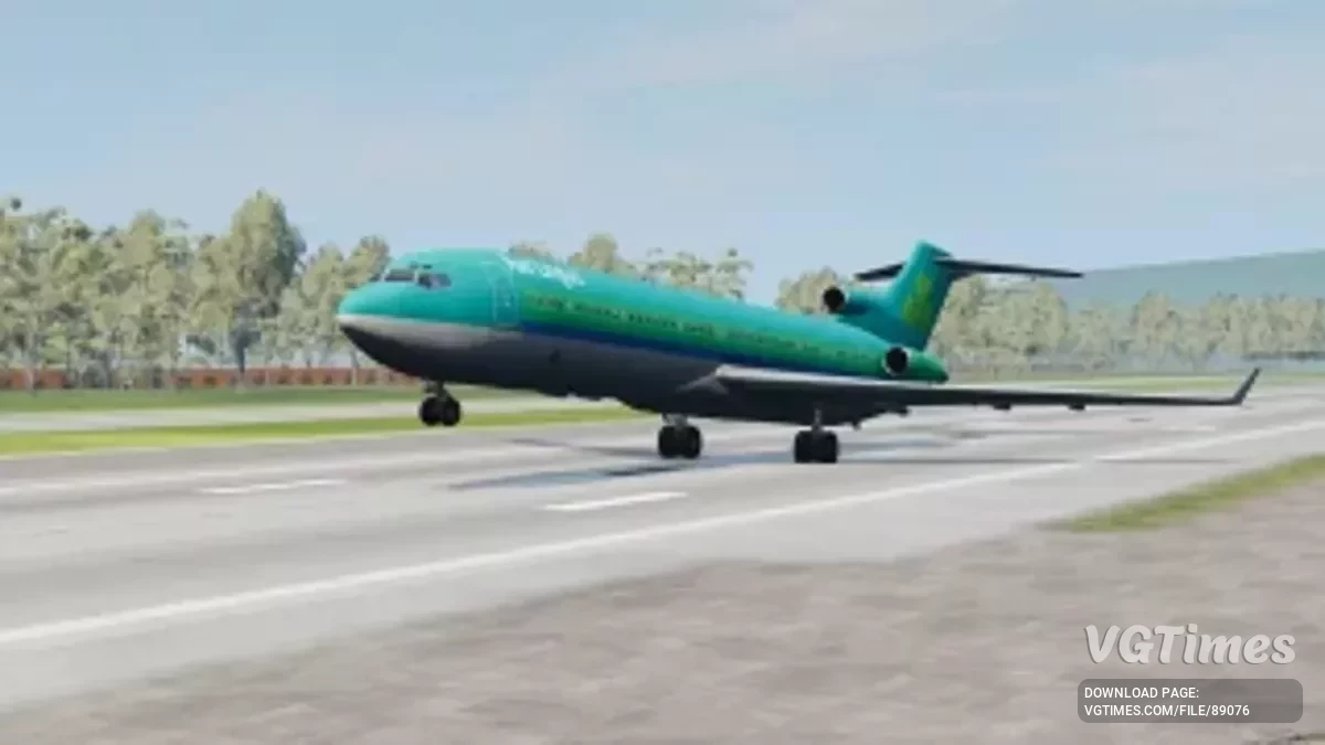BeamNG.drive — Aer Lingus Boeing 727F (0.37.x)