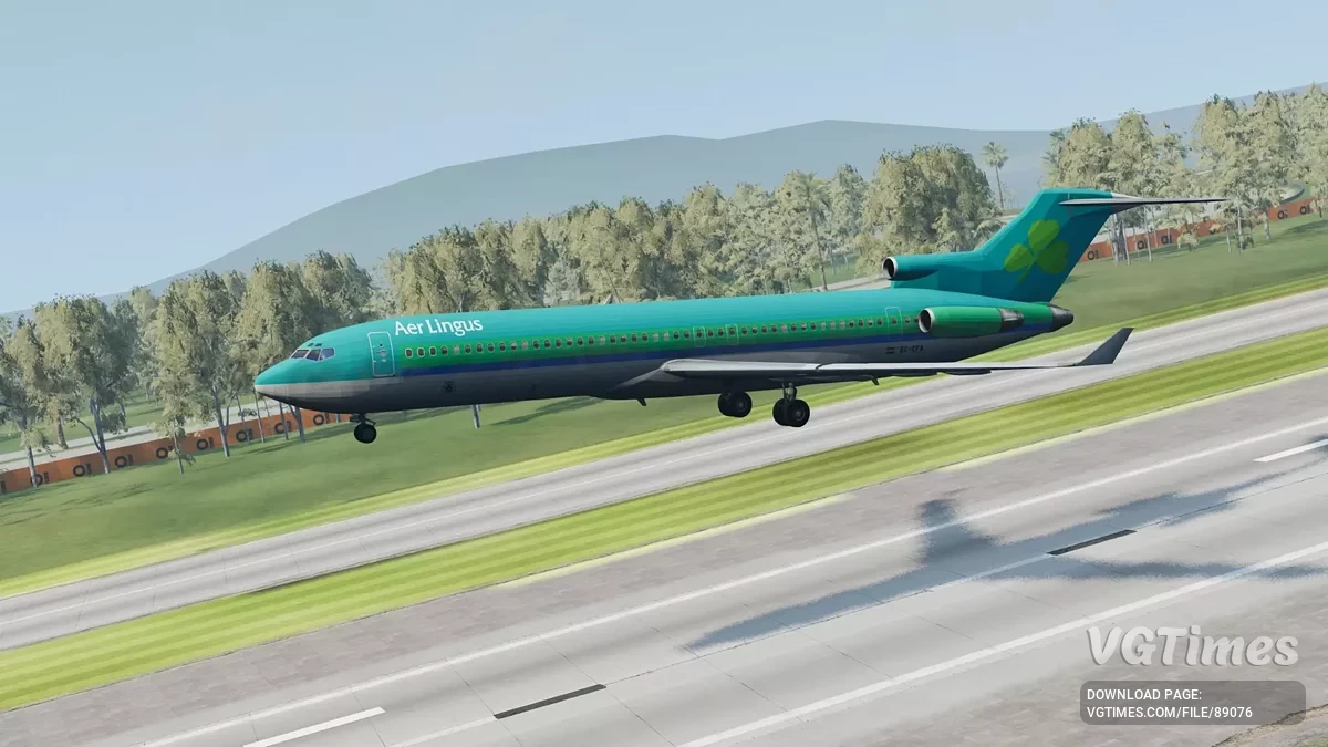 BeamNG.drive — Aer Lingus Boeing 727F (0.37.x)
