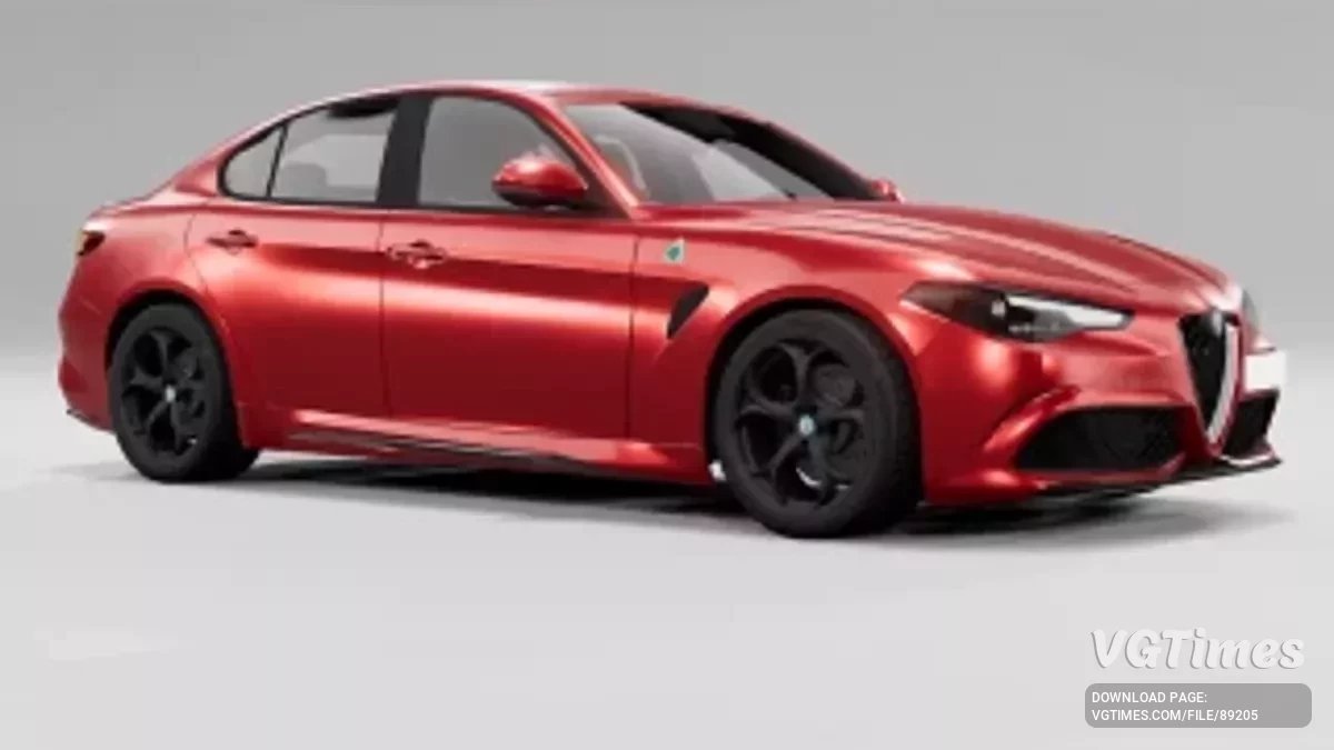 BeamNG.drive — Alfa Romeo Giulia Revamp v4.50 (0.37.x)