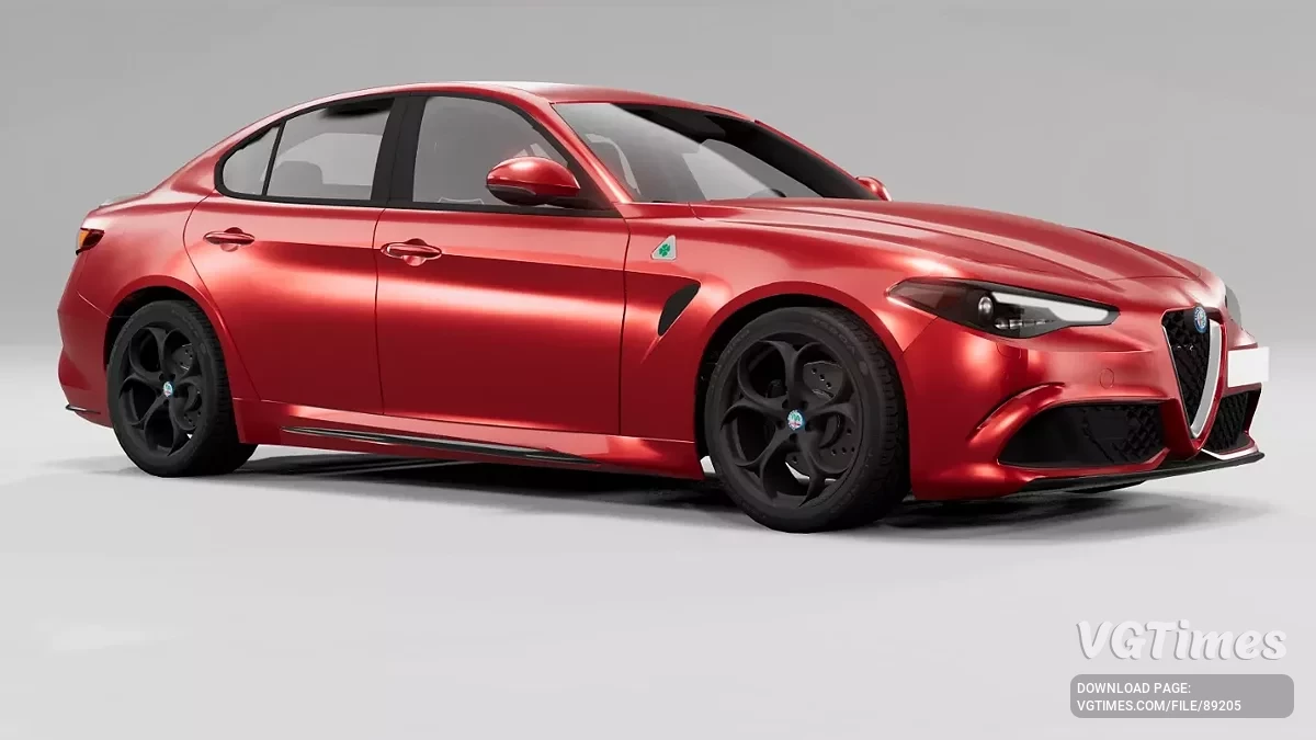 BeamNG.drive — Alfa Romeo Giulia Revamp v4.50 (0.37.x)