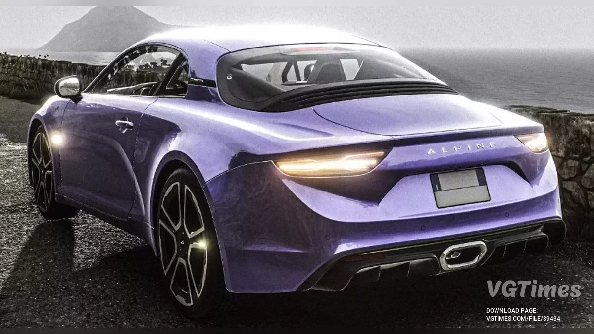 BeamNG.drive — Alpine A110 (0.37.x)