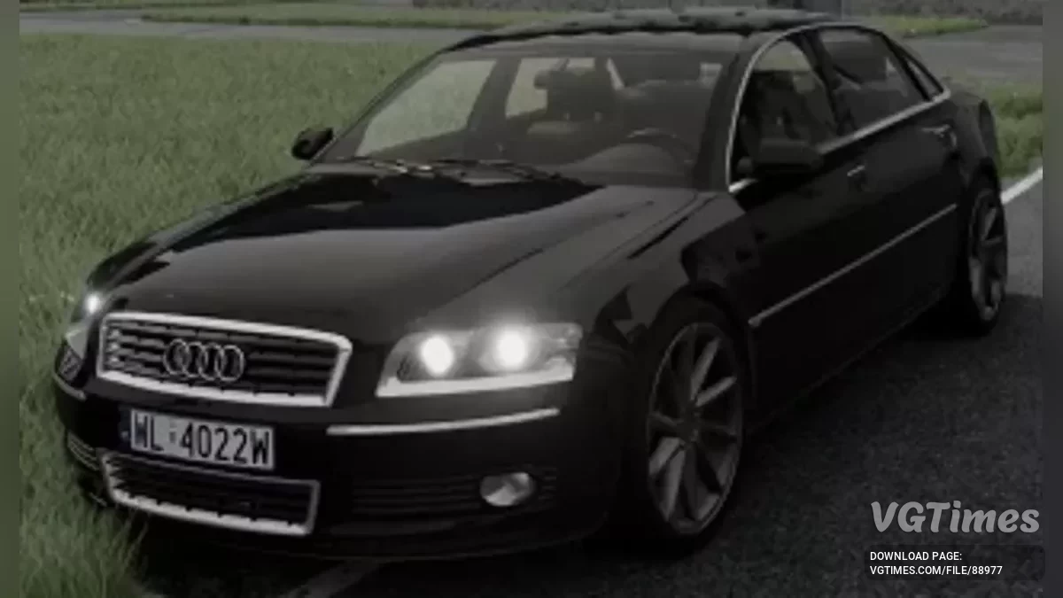 BeamNG.drive — Audi A8/A8L 2002-2009 MegaPack v4.50 (0.37.x)