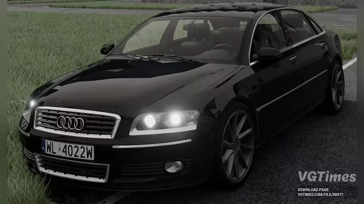 BeamNG.drive — Audi A8/A8L 2002-2009 MegaPack v4.50 (0.37.x)
