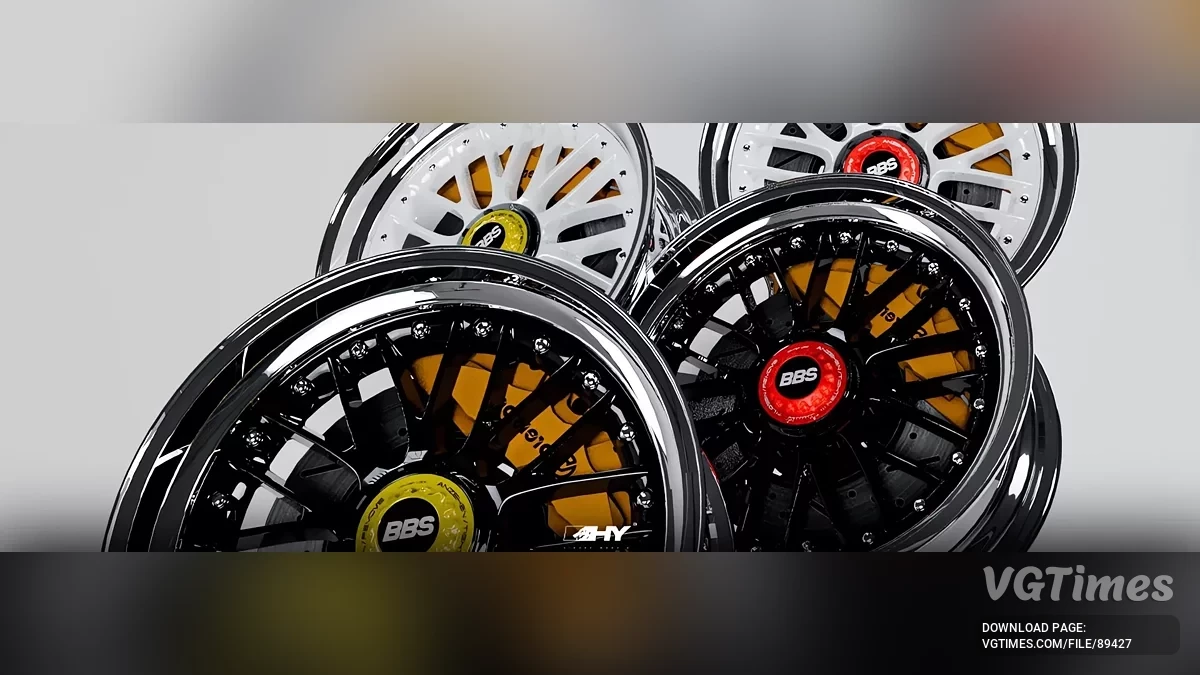 BeamNG.drive — BBS Speedline v2 | Wheel pack update (0.37.x)