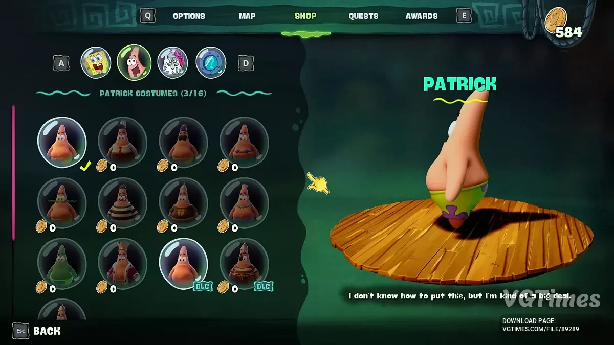 SpongeBob SquarePants: Titans of the Tide — Бесплатный магазин