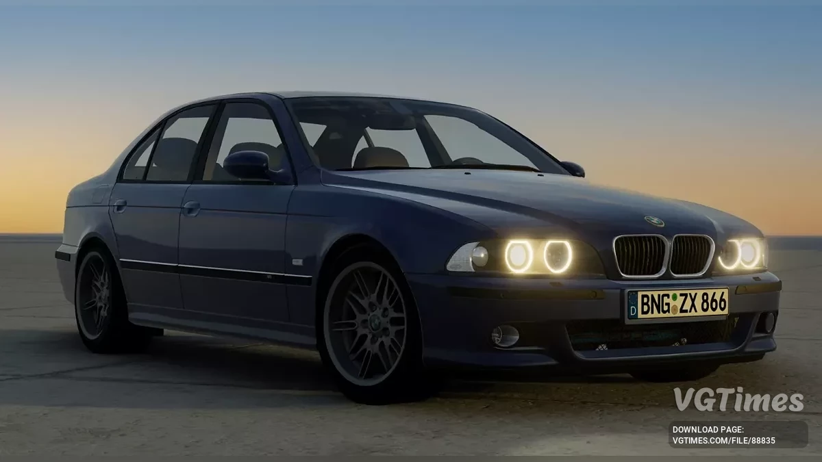 BeamNG.drive — BMW 5-Series E39 hotfix (0.37.x)