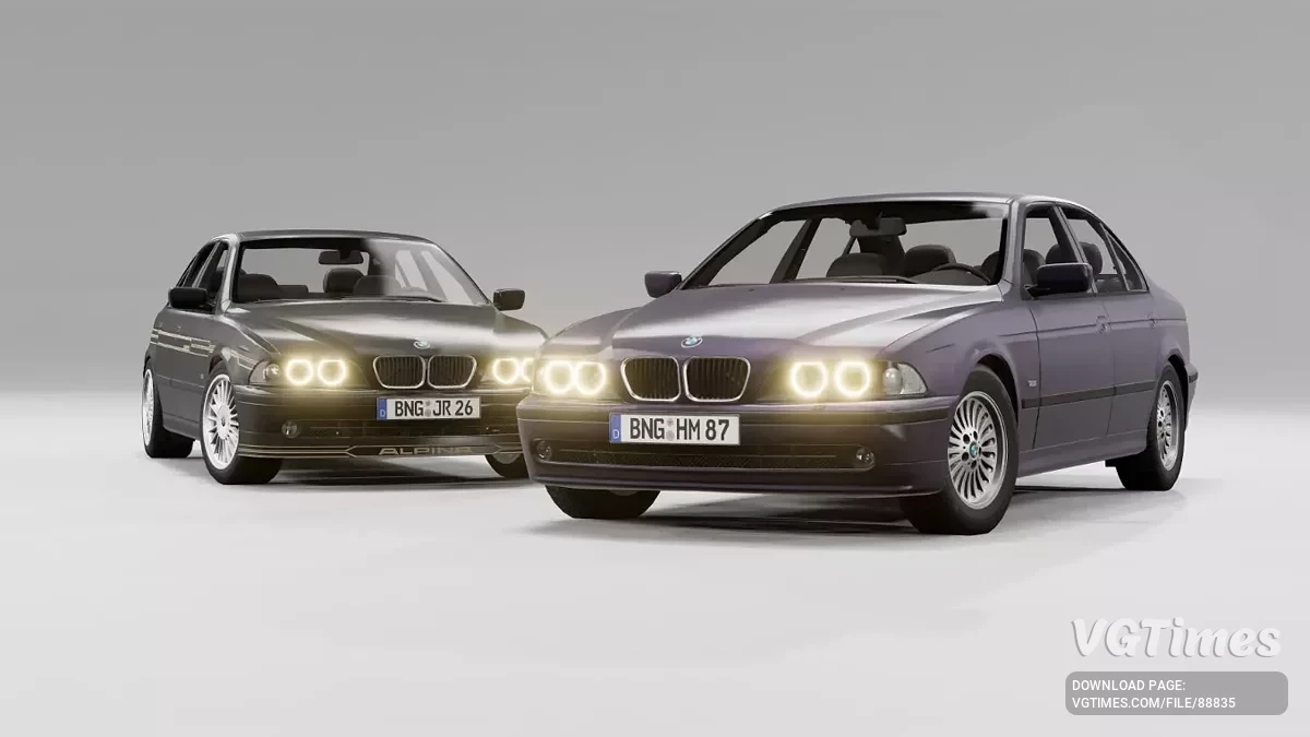BeamNG.drive — BMW 5-Series E39 hotfix (0.37.x)