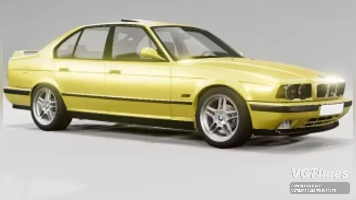 BeamNG.drive — BMW E34 v4.60 (0.37.x)