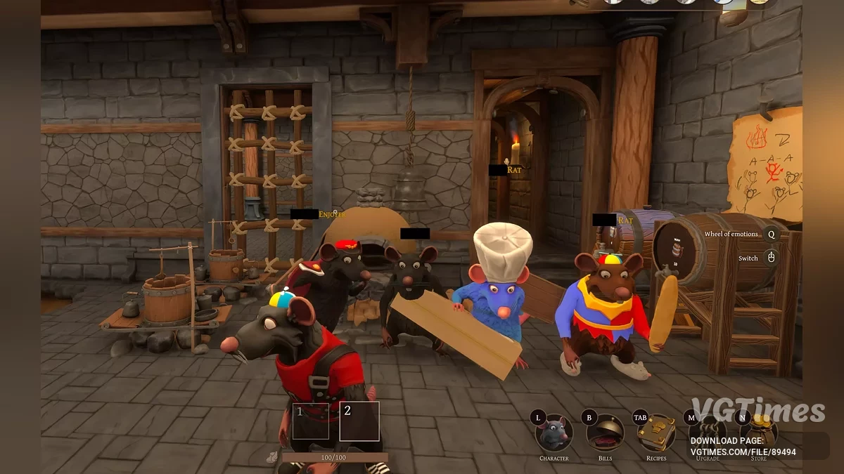 Restaurats — Больше игроков