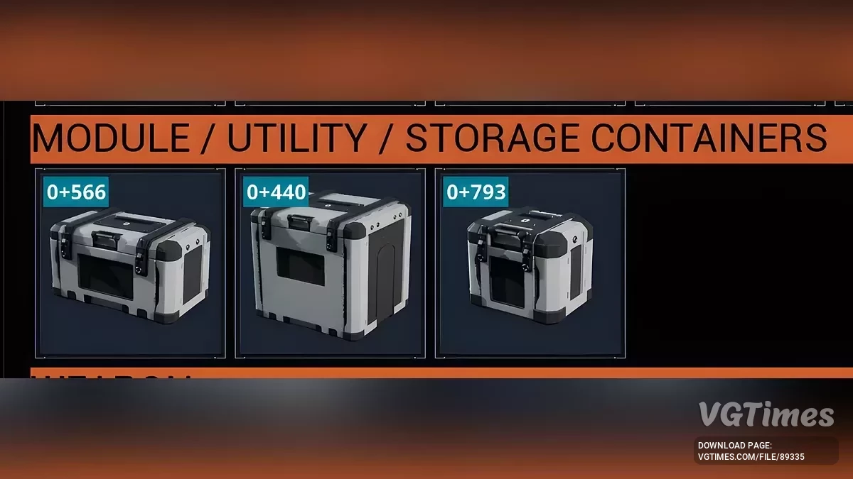 The Last Caretaker — Большие контейнеры для хранения