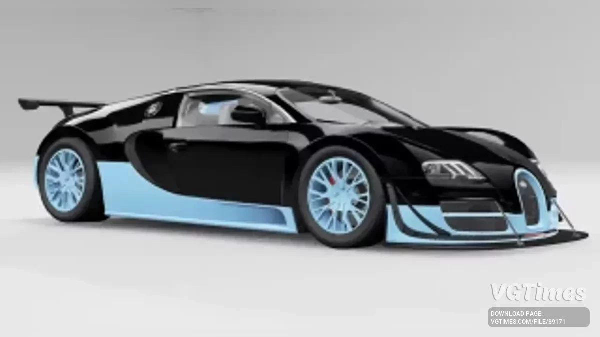 BeamNG.drive — Bugatti Veyron v4.0 (0.37.x)