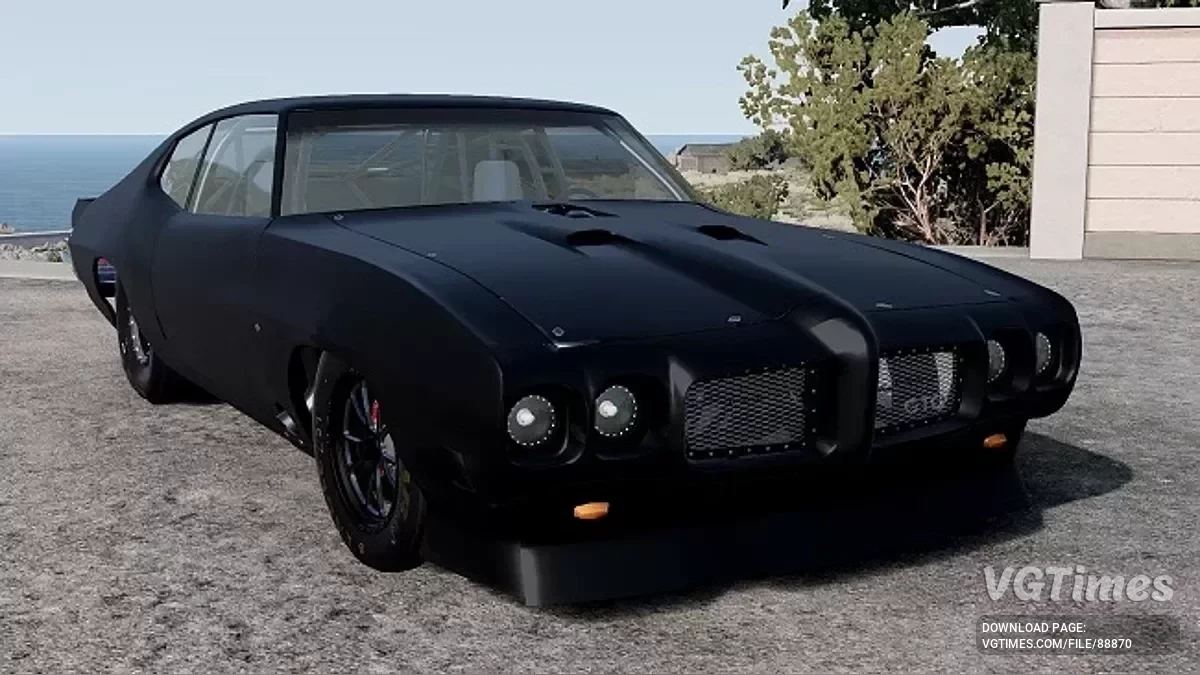 BeamNG.drive — Chevrolet Chevelle The Crow (0.37.x)
