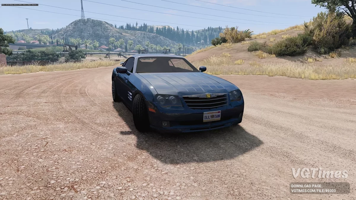 BeamNG.drive — Chrysler Crossfire (0.37.x)