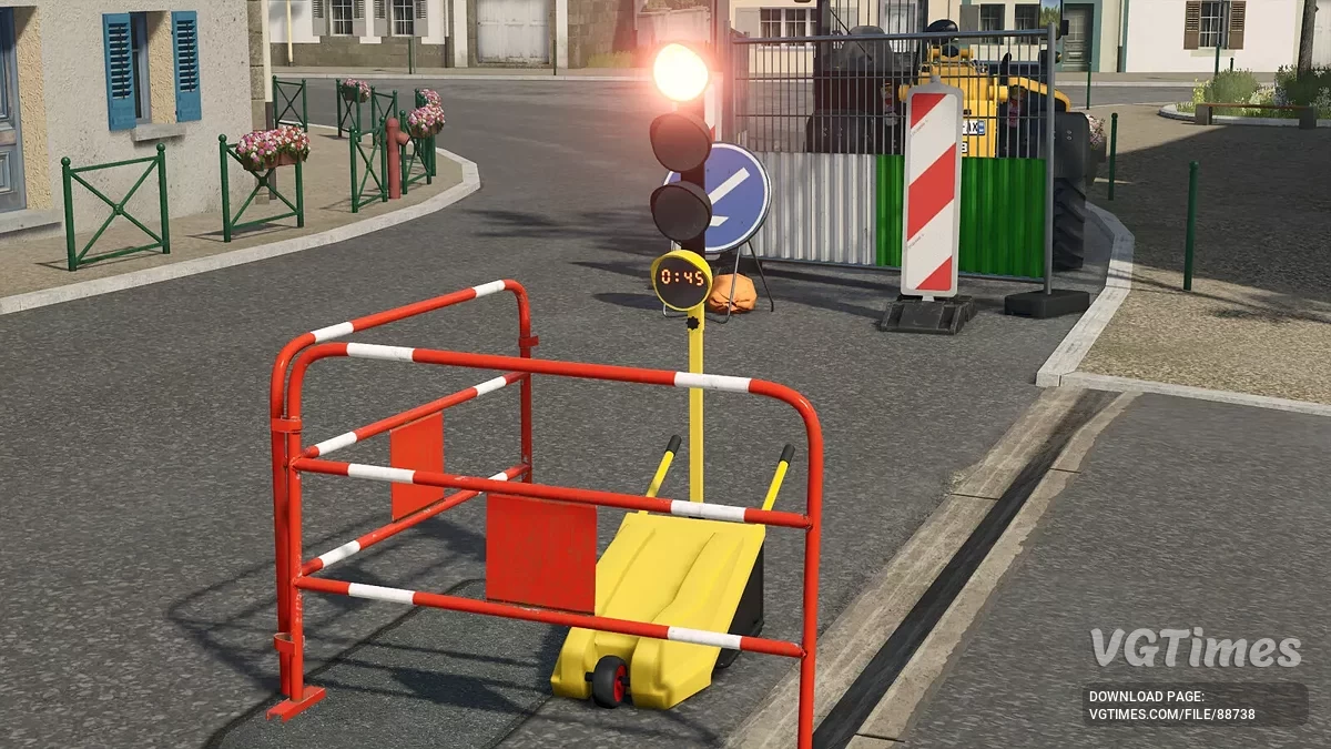 Farming Simulator 25 — Cтроительный светофор