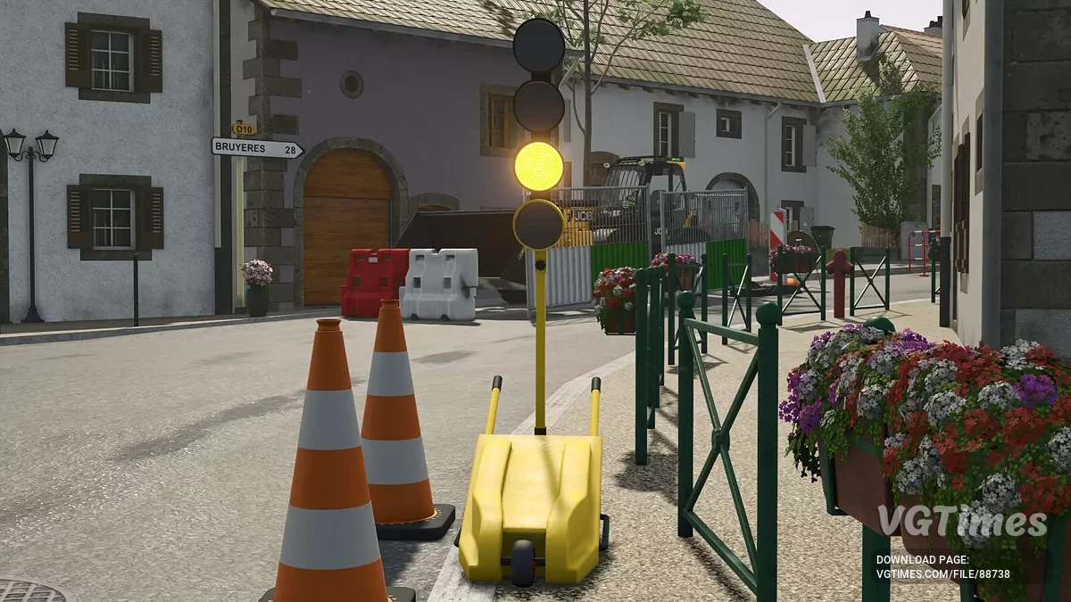 Farming Simulator 25 — Cтроительный светофор