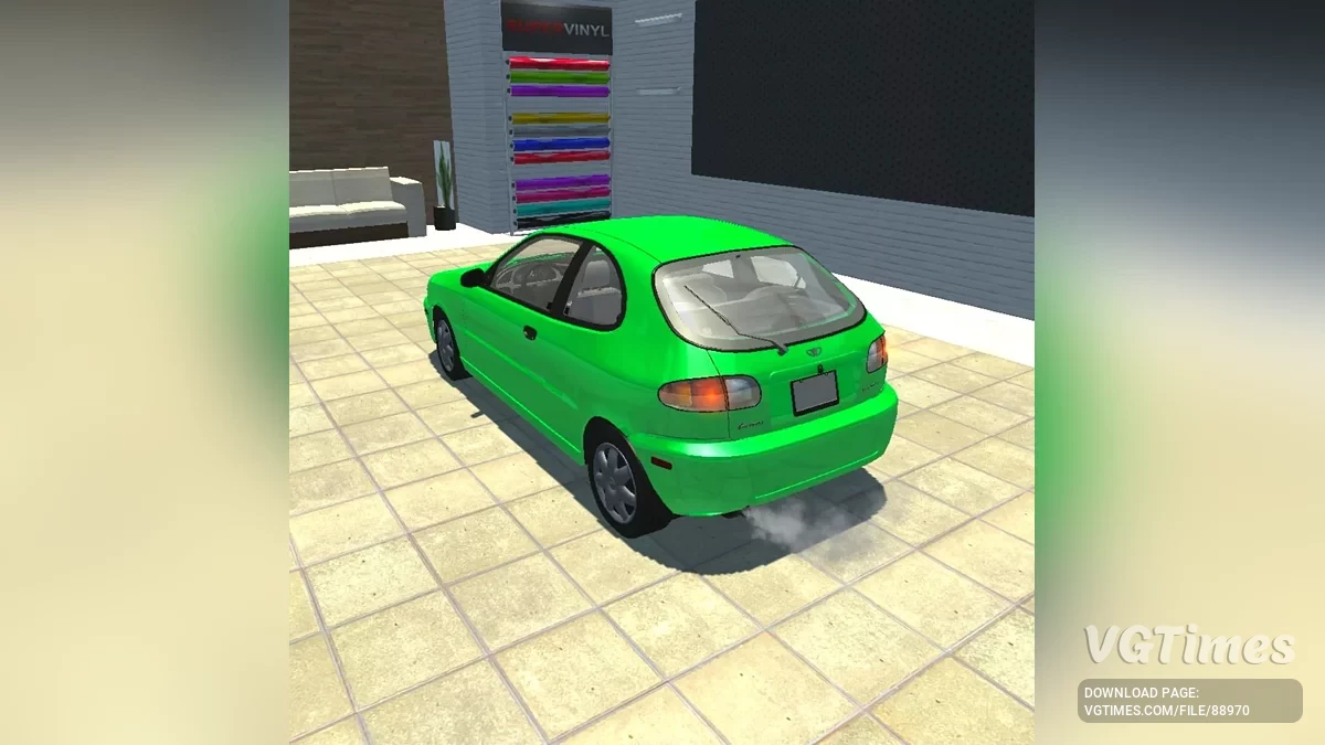 Not Simple Car Crash — Daewoo Lanos Hachback