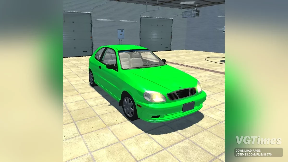 Not Simple Car Crash — Daewoo Lanos Hachback