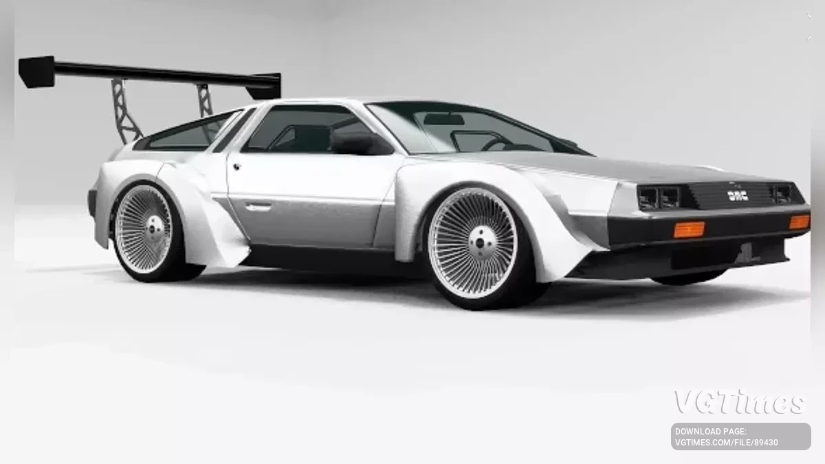 BeamNG.drive — DeLorean DMC-12 1982 v4.0 (0.37.x)
