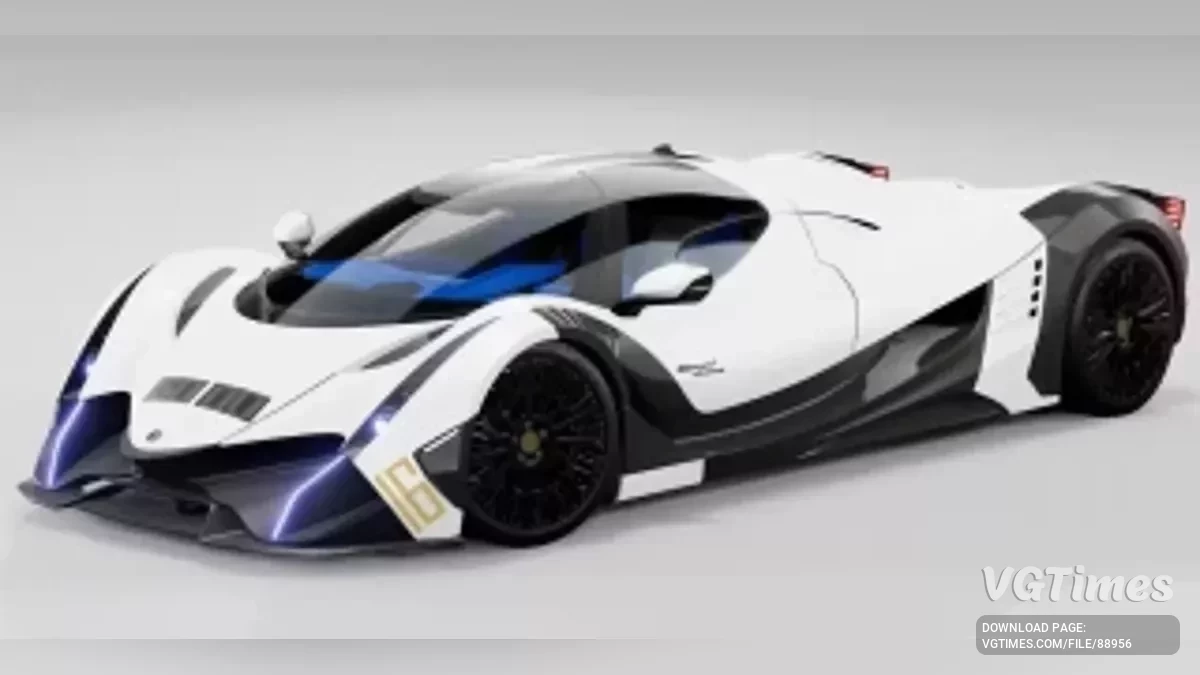 BeamNG.drive — Devel Motors Sixteen v1.1 Rebuilt (0.37.x)