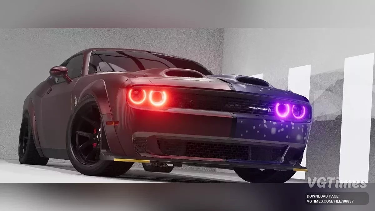 BeamNG.drive — Dodge Challenger Rework bug fix (0.37.x)