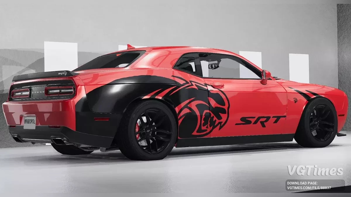 BeamNG.drive — Dodge Challenger Rework bug fix (0.37.x)