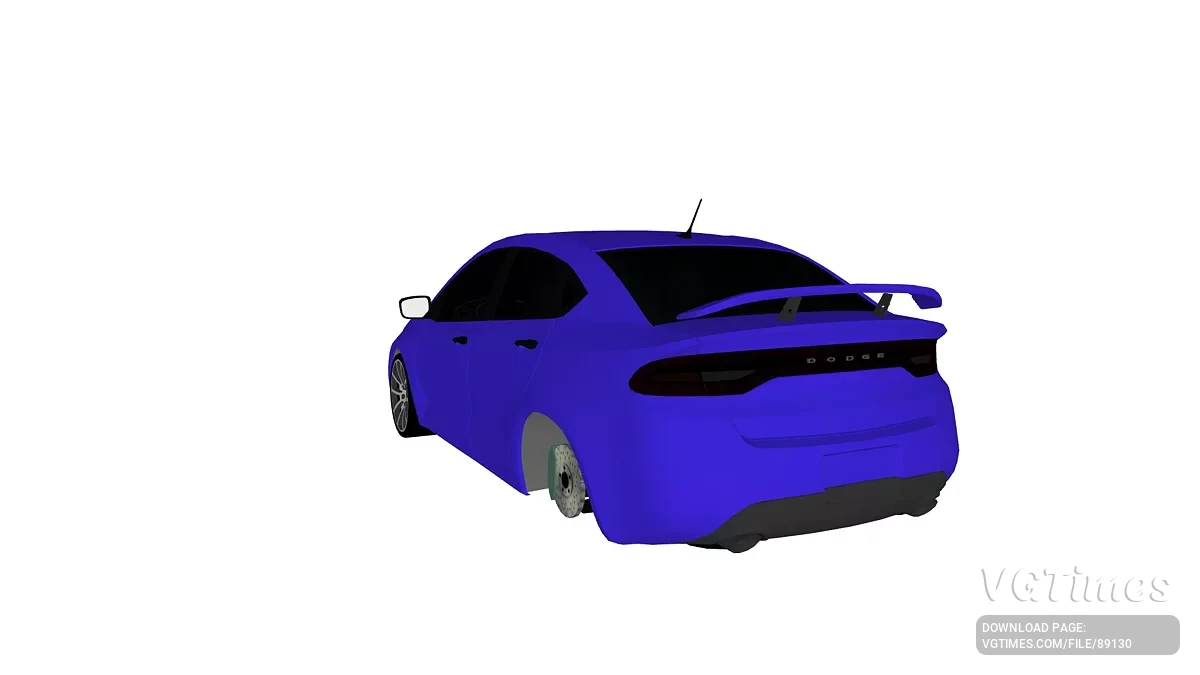 Simple Car Crash Physics Sim — Dodge Dart GT 2017