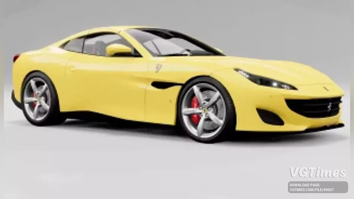BeamNG.drive — Ferrari Portofino 2018 v2.0 (0.37.x)