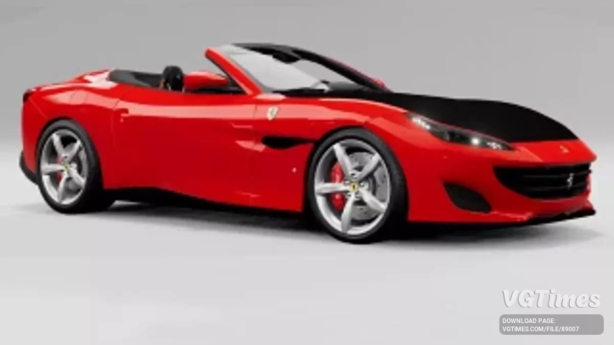 BeamNG.drive — Ferrari Portofino 2018 v2.0 (0.37.x)