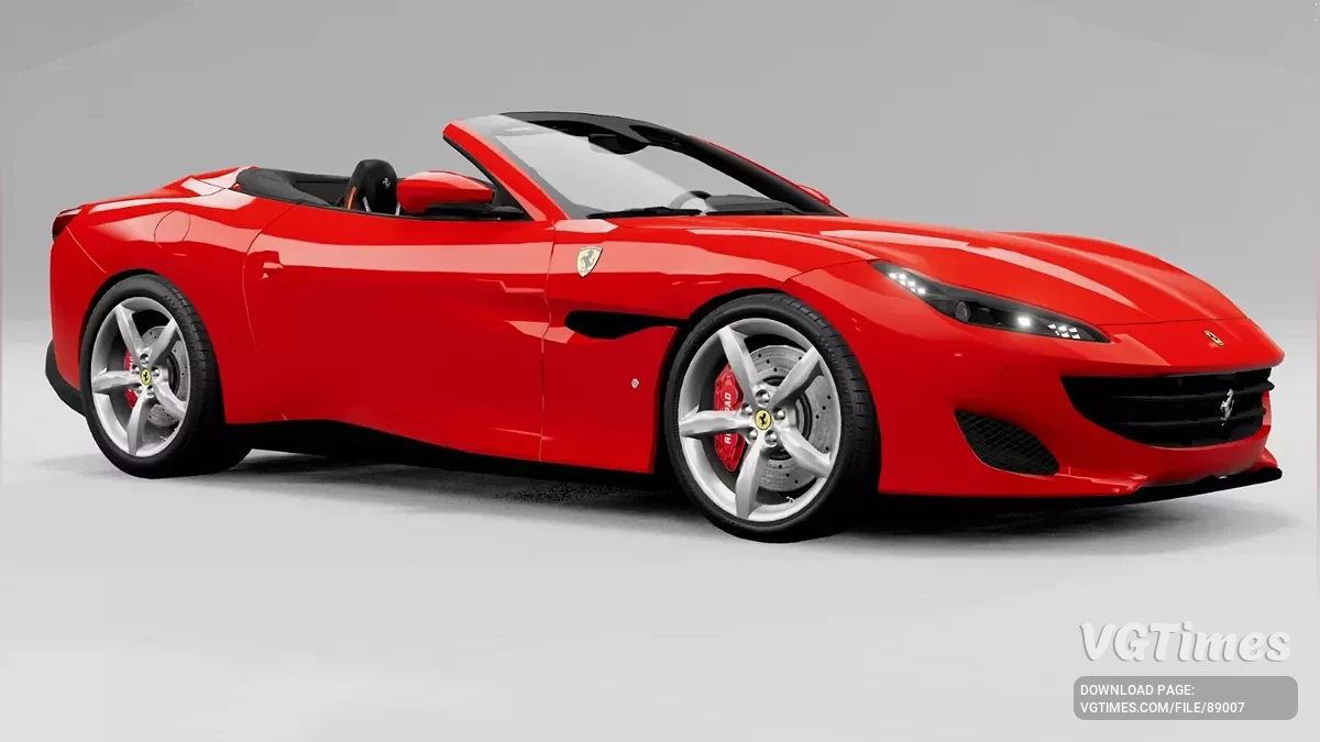 BeamNG.drive — Ferrari Portofino 2018 v2.0 (0.37.x)