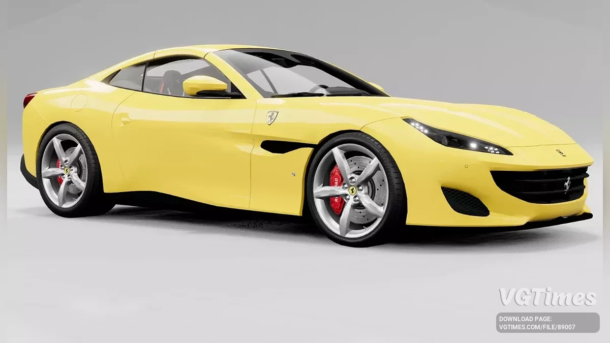 BeamNG.drive — Ferrari Portofino 2018 v2.0 (0.37.x)