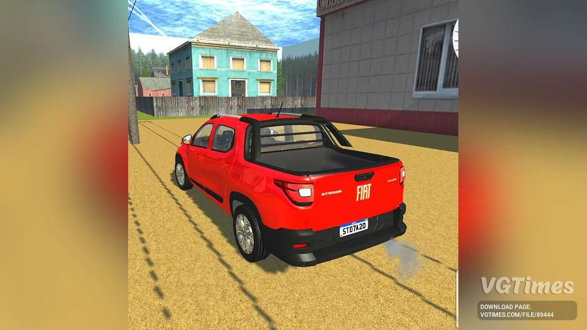 Simple Car Crash Physics Sim — Fiat Strada Volcano 2020