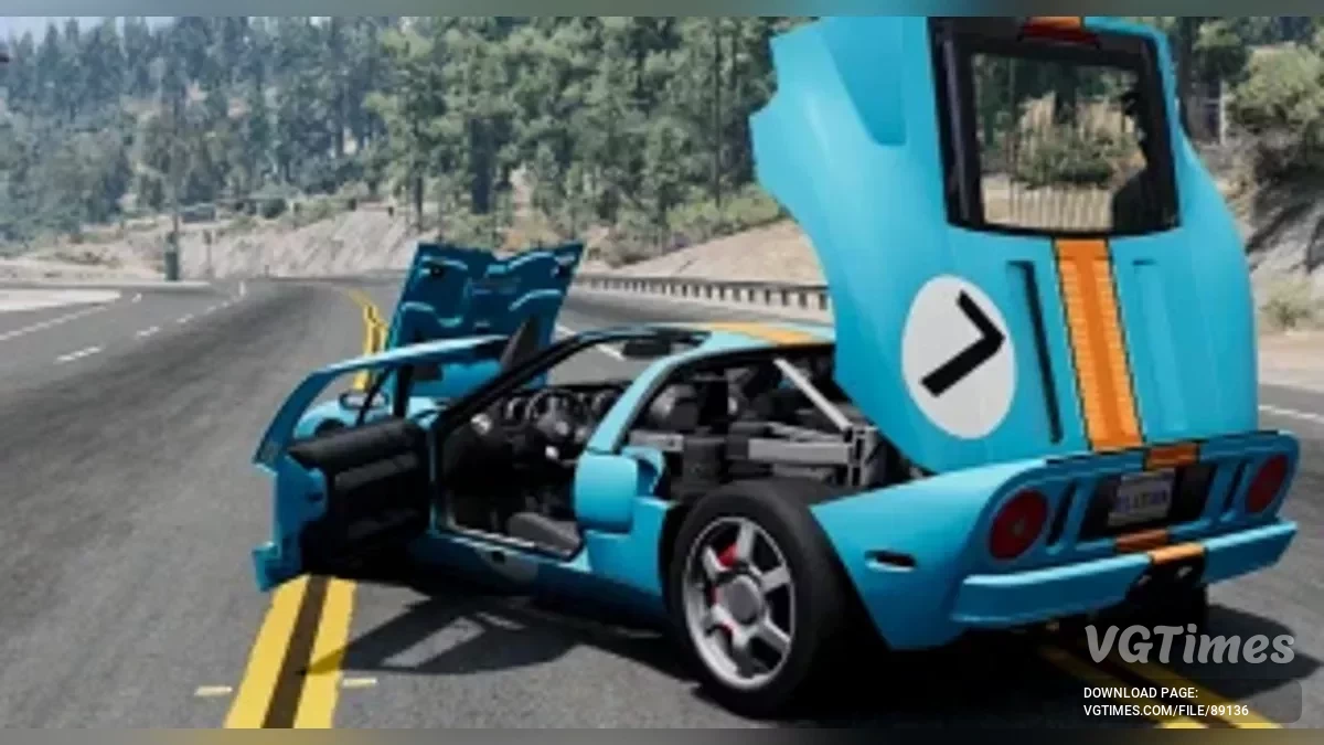 BeamNG.drive — Ford GT 2005 v4.60 (0.37.x)