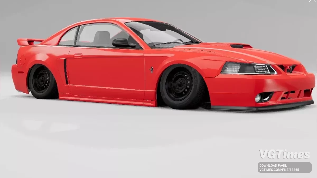 BeamNG.drive — Ford Mustang 1999-2004 v2.3 (0.37.x)