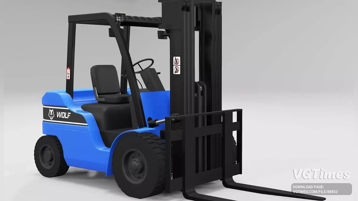 BeamNG.drive — Forklift Wolf Heavy Industries Medium (0.37.x)