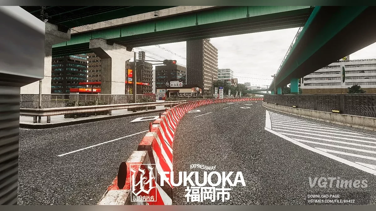 BeamNG.drive — Fukuoka Urban Expressway v4.50 (0.37.x)