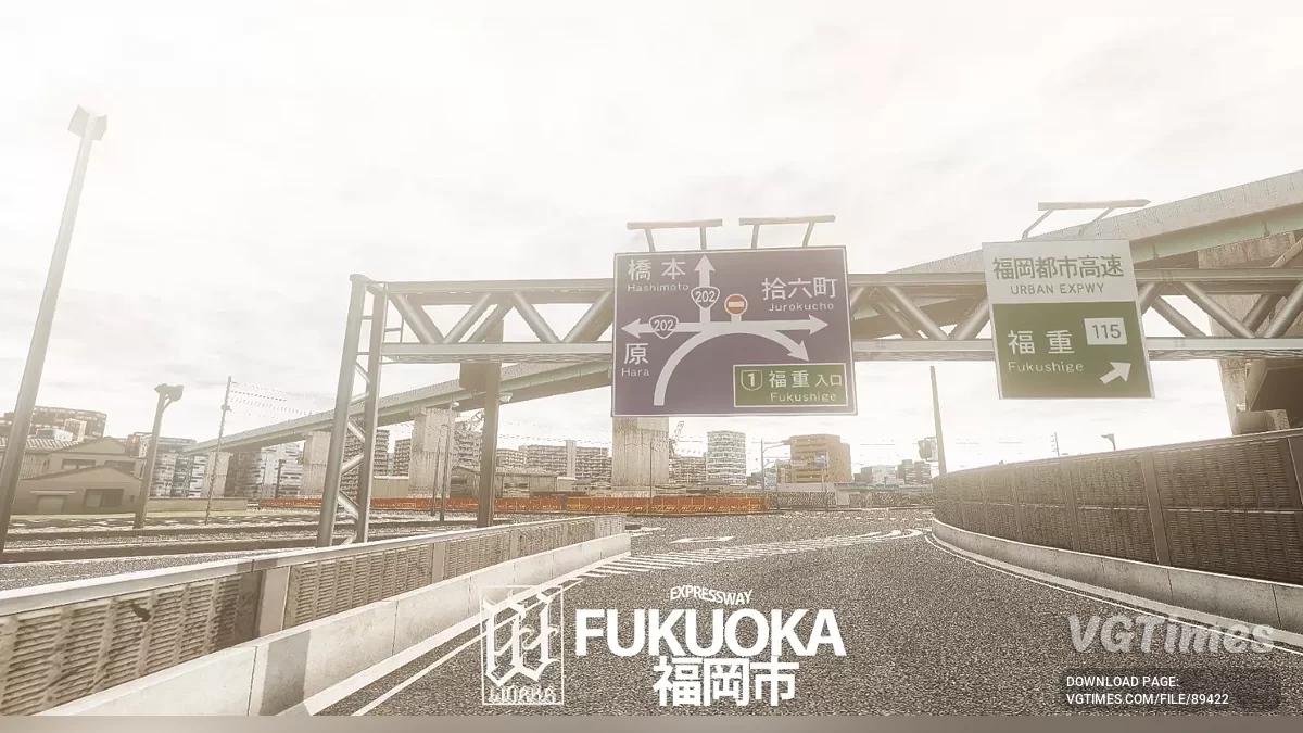 BeamNG.drive — Fukuoka Urban Expressway v4.50 (0.37.x)