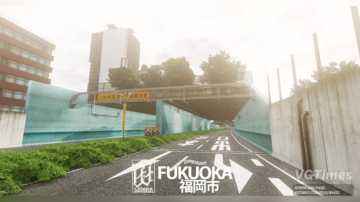 BeamNG.drive — Fukuoka Urban Expressway v4.50 (0.37.x)