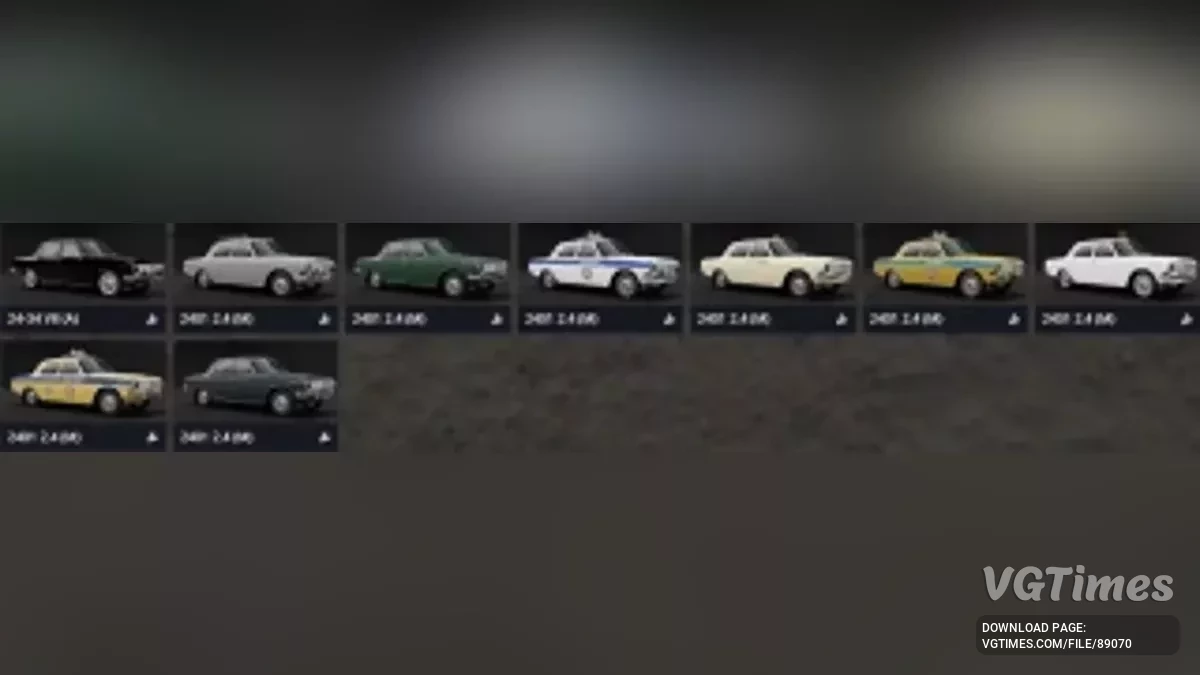 BeamNG.drive — GAZ-24 Volga v3.0 (0.37.x)