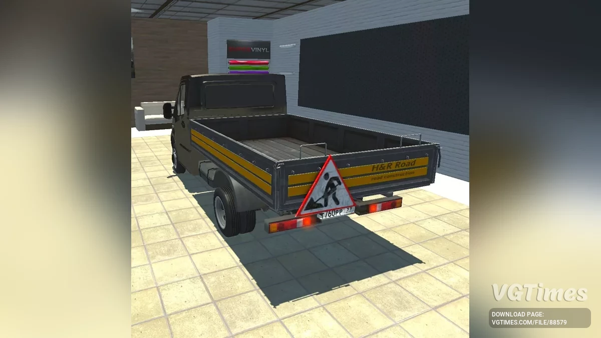 Not Simple Car Crash — Газель NEXT - дорожные работы