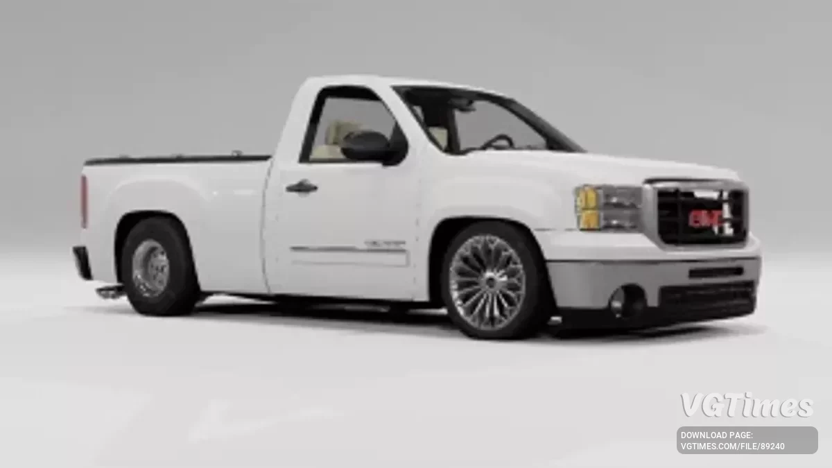 BeamNG.drive — GMC Sierra 2007-2013 v4.50 (0.37.x)