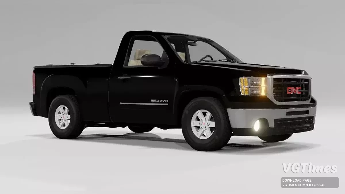BeamNG.drive — GMC Sierra 2007-2013 v4.50 (0.37.x)