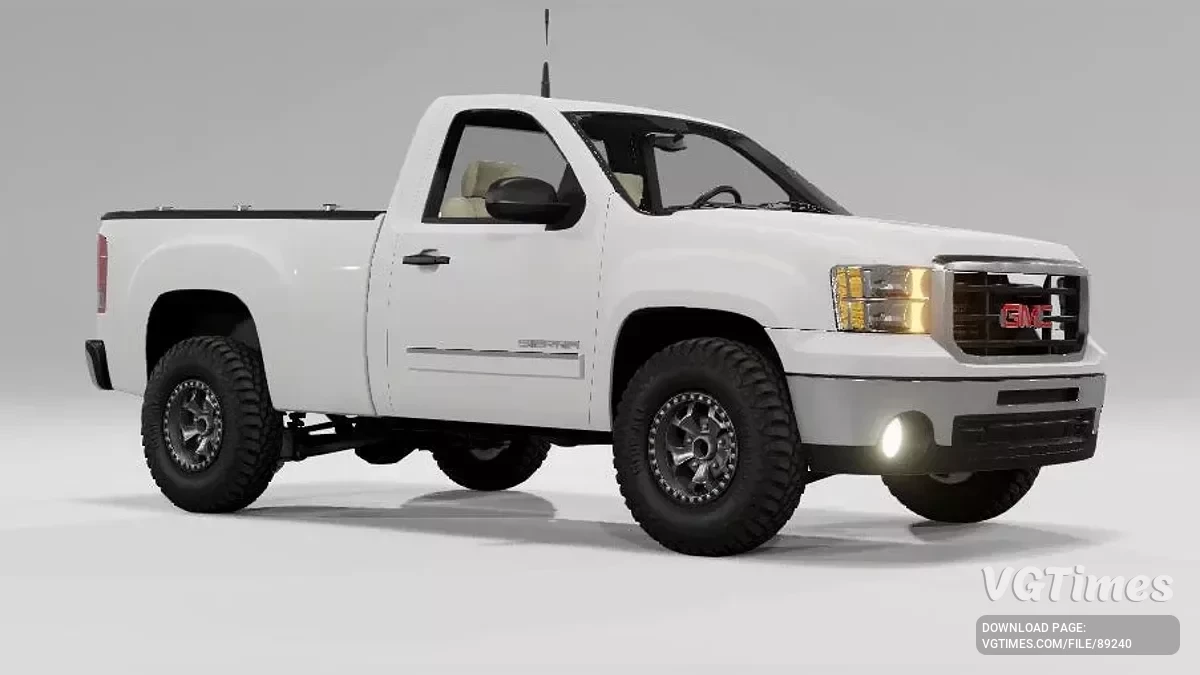 BeamNG.drive — GMC Sierra 2007-2013 v4.50 (0.37.x)